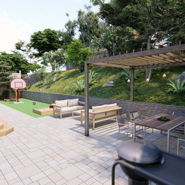 Kids & Adults Entertainment Areas | Utilizing a Steep Slope