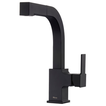 Pfister LG534LPM Arkitek 1.8 GPM 1 Hole Pull Down Kitchen Faucet - Matte Black