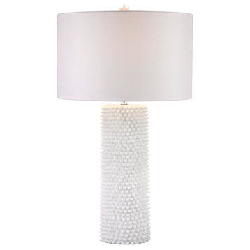 Dimond Punk 1-Light Table Lamp, White