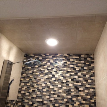 Tile shower