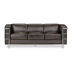 Fortress Espresso Sofa - Sofas