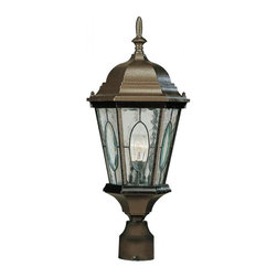 Trans Globe Lighting - Trans Globe Lighting Country & Cottage Swedish Iron Outdoor Post Light - Post Lights