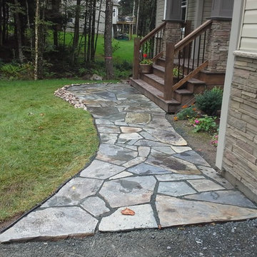 Natural Flagstone Pathway