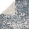 Jaipur Living Violen Abstract Blue/Gray Area Rug, 5'3"x7'6"