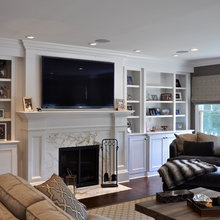 Sitting Room By Fireplace