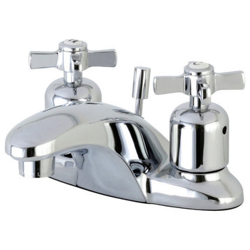 Kingston Brass FB8621ZX 4 in. Centerset Bathroom Faucet, Polished Chrome