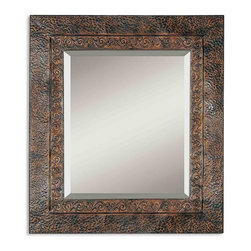 www.essentialsinside.com: jackson metal framed wall mirror - Wall Mirrors