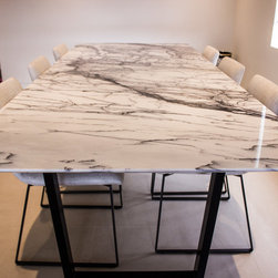 Alexa New York Marble Table - Dining Tables