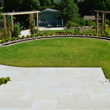 Large Terraced Garden