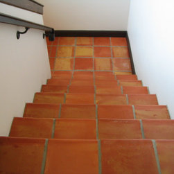 Saltillo Stair Coping in 12x12 - Wall And Floor Tile