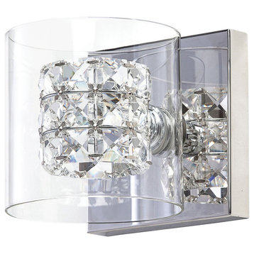 Nuevo Furniture Elsa Sconce Lighting in Clear