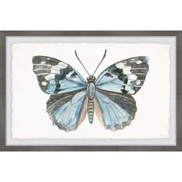 "Wild Butterfly" Framed Painting Print