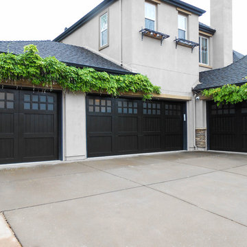 Vallejo, CA Custom Wood Carriage House Garage Doors