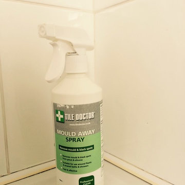 Cleaning and Sealing a Mouldy Ceramic Tiled Shower in Galgate