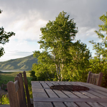Youngs Peak from the porch - Steamboat Springs