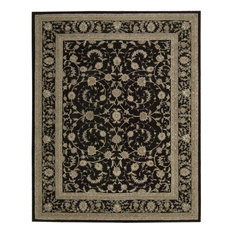 Free Form Area Rugs Houzz Nourison Heritage Hall He29 Black 6 Free Form Rug Area Rugs