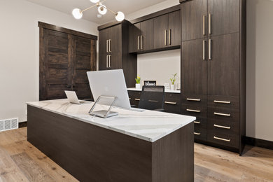 Home office - home office idea in Seattle