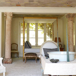 Limestone Columns - Columns And Capitals