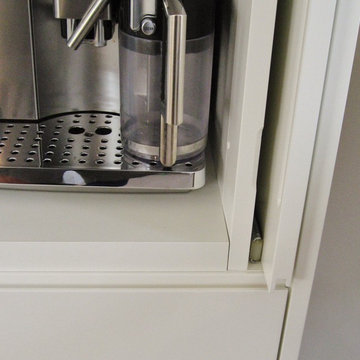 Espressomaschine eingebaut