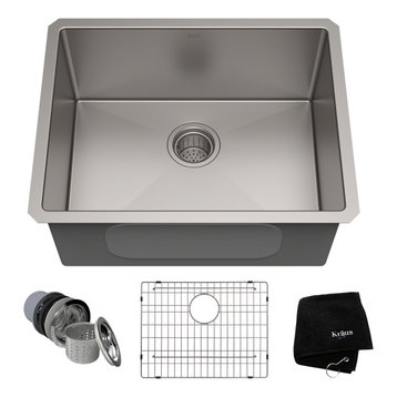 Standart PRO 23" Undermount Stainless Steel 1-Bowl 16 Gauge Kitchen Sink