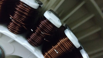 Washer not spinning, bad stator motor