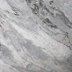 3cm Ice Blue Polished Marble Close up - Home Improvement