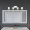 OVE Decors Avery 4-Light LED Vanity Fixture, Chrome