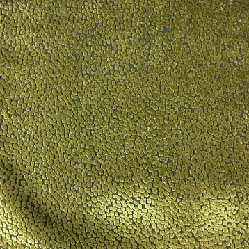 Florence Dots Burnout Velvet Upholstery Fabric, Palm