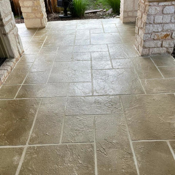 Concrete Walkway and Entryway