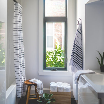 Stéphanie Fortier Design - La salle de bain blanche