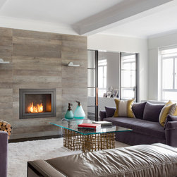 Upper West Side Residence - Indoor Fireplaces