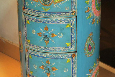 Indian Hand Painted Furniture
