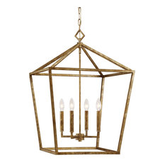 Millennium Lighting 3254 Ritner 4 Light 20"W Taper Candle Pendant - Vintage