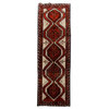 Consigned, Persian Rug, 3'x10', Handmade Wool Ardebil