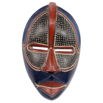 Noble Knight African Wood Mask