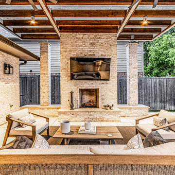 Vickery Blvd | Covered Patio Design | Outdoor Living