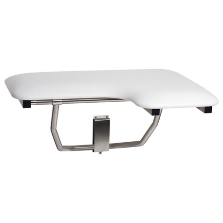Signature Series L-Shaped Left Hand Transfer Shower Seat, 32 X 22-1/2, Left-Hand