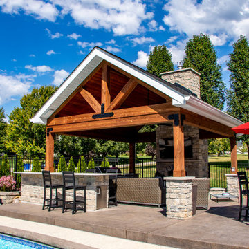 Open Gable Pool House
