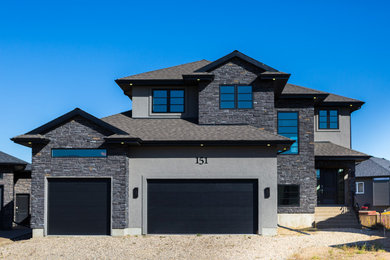 Inspiration for a transitional home design remodel in Other