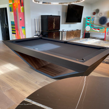 Stealth Billiards Table for Private Estate