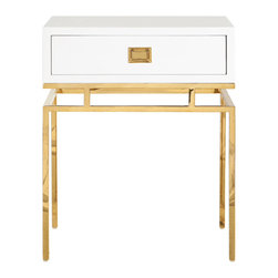 Worlds Away - Worlds Away Cayson Side Table - Side Tables And End Tables