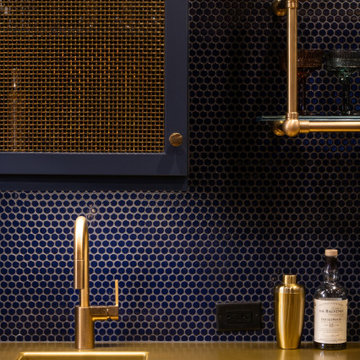 Moody Basement Blues: Remodel Transforms 1887 Cellar to Stunning Living Space