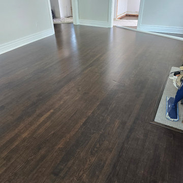 Flooring Restoration - Applying Finish