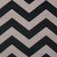 Psychedelia Indoor/Outdoor Rug, Black and Beige, 90x150 cm