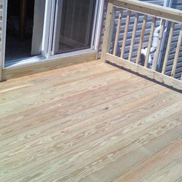 Second story deck in Wilmington, DE