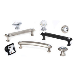 Alno, Inc. - Crystal Series - Cabinet And Drawer Handle Pulls