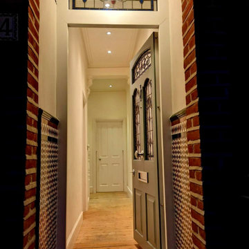 Bespoke Stained Glass Security Door