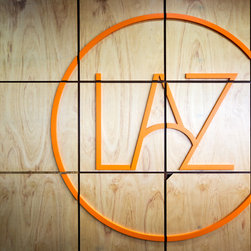 Lazada Logo on Shelving - Furniture