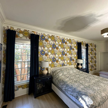 Wallpaper installation Bedroom in Carmichael