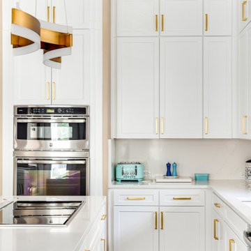 Kitchen Transformation in Celebration, FL | Cabinet Refacing, Quartz Countertops